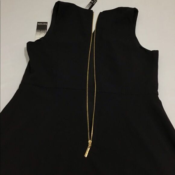 Kensie Black Sleeveless Flare Dress NWT Sz M - Picture 7 of 11